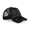 Trucker cap - MOD.  B694:Midnight Camo, Front, Black, One Size